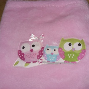 Egyedi gyerkőc takaró 0 - 6 éves -  választható bájos applikációval  - baba - mama - babaágyneműk - babatakaró, gyerek pléd - Meska.hu