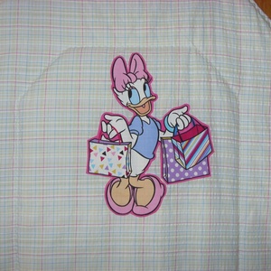 Ariel és Minnie és Mici Mackó applikált bélelt ovis lepedő készleten- derékalj srég gumis sarokkal -  100%  pamut - játék & sport - ovis felszerelés - ovis lepedő - Meska.hu