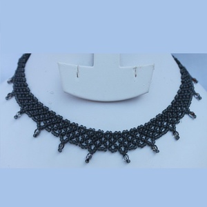 Ameli gyöngyszalag csiszolt gyönggyel - ékszer - nyaklánc - gyöngyös nyaklánc - Meska.hu