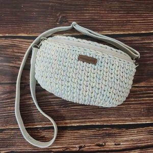 Horgolt crossbody, Táska & Tok, Kézitáska & válltáska, Vállon átvethető táska, Horgolás, Varrás, MESKA