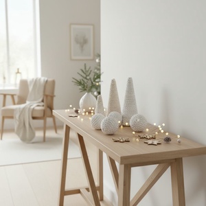 horgolt fenyőfa - karácsony - karácsonyi lakásdekoráció - karácsonyi lakásdíszek - Meska.hu