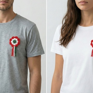 Kokárda - ékszer - kitűző és bross - Meska.hu