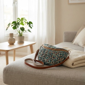 Horgolt crossbody, Táska & Tok, Kézitáska & válltáska, Vállon átvethető táska, , MESKA