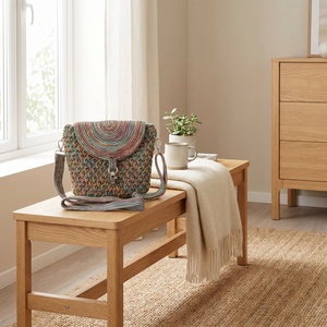 Batyutáska, Táska & Tok, Kézitáska & válltáska, Vállon átvethető táska, Horgolás, Varrás, MESKA