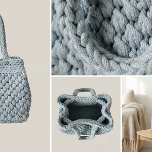 Horgolt kézitáska/válltáska - táska & tok - kézitáska & válltáska - válltáska - Meska.hu