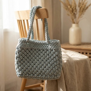 Horgolt kézitáska/válltáska - táska & tok - kézitáska & válltáska - válltáska - Meska.hu