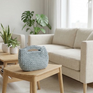 Mini kézitáska, Táska & Tok, Kézitáska & válltáska, Kézitáska, Horgolás, MESKA