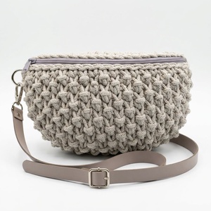 Horgolt crossbody, Táska & Tok, Kézitáska & válltáska, Vállon átvethető táska, Horgolás, Varrás, MESKA