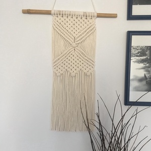 Falidísz, makramé, krém - otthon & életmód - dekoráció - fali és függő dekoráció - falra akasztható dekor - Meska.hu Falidísz, makramé, krém - otthon & életmód - dekoráció - fali és függő dekoráció - falra akasztható dekor - Meska.hu
