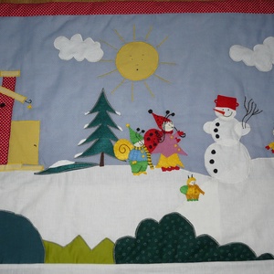 Bogyó és Babóca falvédő -  - Meska.hu