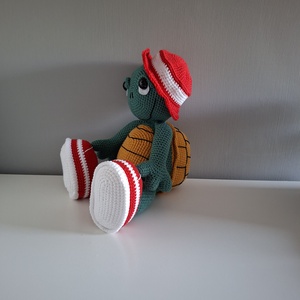 óriás teknős - játék & sport - plüssállat & játékfigura - teknős - Meska.hu