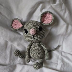 Cini, a Kisegér, Játék & Sport, Plüssállat & Játékfigura, Egér, Horgolás, MESKA