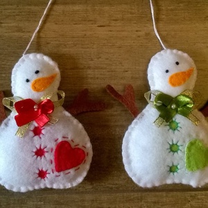 Karácsonyi díszek - karácsony - Meska.hu