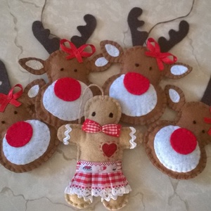 Karácsonyi díszek - karácsony - Meska.hu