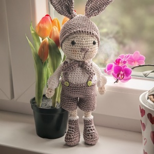 Amigurumi Nyuszi - játék & sport - plüssállat & játékfigura - nyuszi - Meska.hu