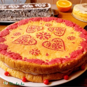 Vintage torta díszítő sablon -  - Meska.hu