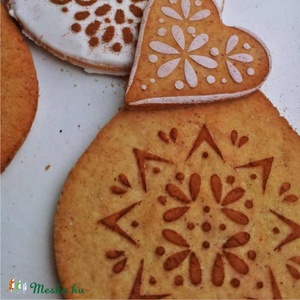 csillagos sütemény díszítő sablon -  - Meska.hu