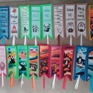 Filc könyvjelző és filc virág köszöntéshez.. - Meska.hu