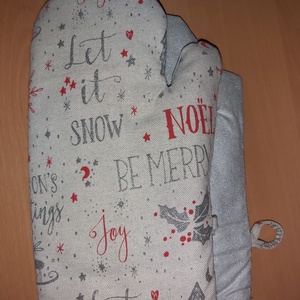 Edényfogó kesztyűpár, Otthon & Életmód, Konyhafelszerelés, tálalás, Konyhai textil, Edényfogó & Edényfedő, Varrás, MESKA