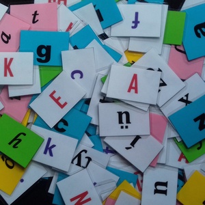 Egyedi hűtőmágnes - játék a betűkkel -  - Meska.hu