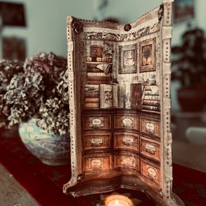 Kúpcserép dekoráció, Otthon & Életmód, Dekoráció, Dísztárgy, Decoupage, transzfer és szalvétatechnika, Gyurma, MESKA