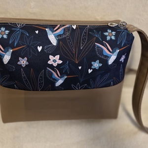 Barna-kolibris oldaltáska - táska & tok - kézitáska & válltáska - vállon átvethető táska - Meska.hu