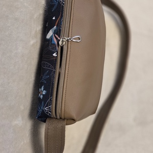 Barna-kolibris oldaltáska - táska & tok - kézitáska & válltáska - vállon átvethető táska - Meska.hu