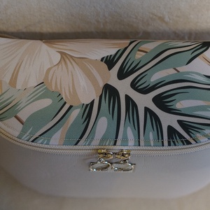 Oldaltáska mandula-zöld mintás - táska & tok - kézitáska & válltáska - vállon átvethető táska - Meska.hu