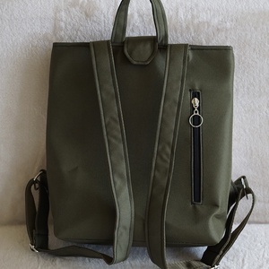 Hátizsák keki-levél mintás - táska & tok - hátizsák - hátizsák - Meska.hu