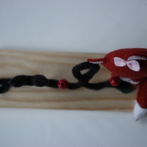 Névtábla rókás - baba - mama - babaszoba dekoráció - gyerek névtábla - Meska.hu