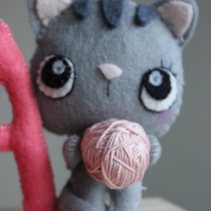 NÉVTÁBLA cicás - otthon & életmód - babaszoba, gyerekszoba - babaszoba, gyerekszoba - Meska.hu