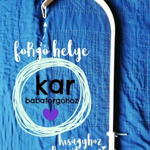 Hercegnős Babaforgó, Unikornis, Egyszarvú, Hercegnő, Kiságy forgó, Kismama, Babaszoba, Lány baba, Babaváró - játék & sport - 3 éves kor alattiaknak - kiságyforgó - Meska.hu