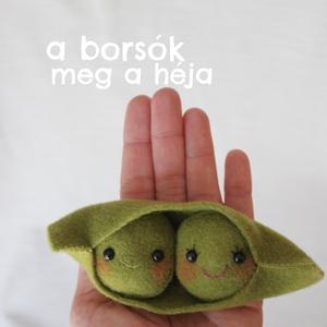 Húsvéti nyuszi, róka, borsó és répa szett Mancsicsi boltjából - játék & sport - plüssállat & játékfigura - nyuszi - Meska.hu