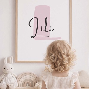 Egyedi, névreszóló gyerekszoba poszter � digitálisan letölthető (A3) - Meska.hu