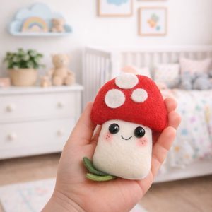 Kézműves gyerek játék gomba Mancsicsi műhelyéből , Játék & Sport, Plüssállat & Játékfigura, Más figura, Varrás, MESKA