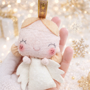 karácsonyfadísz, angyal, magyar kézműves termék, karácsony - karácsony - karácsonyi lakásdekoráció - karácsonyfadíszek - Meska.hu