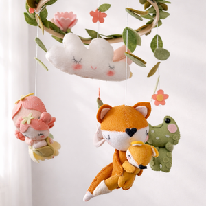 Erdei tündér babaforgó - Meska.hu