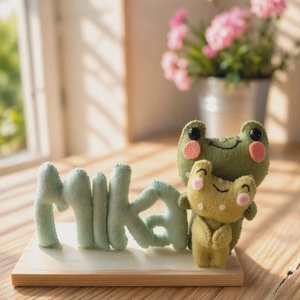 Békás névtábla - kézműves egyedi névreszóló magyar termék - babaszoba dekoráció - Meska.hu