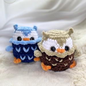 Horgolt mini Baglyok, Játék & Sport, Plüssállat & Játékfigura, Bagoly, Horgolás, MESKA