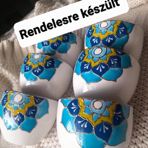 6 db mandala csésze - Meska.hu
