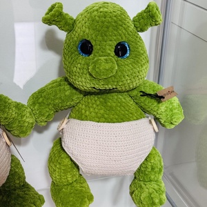 Horgolt Baba Ogre, Játék & Sport, Plüssállat & Játékfigura, Plüss mesefigurák, Horgolás, MESKA