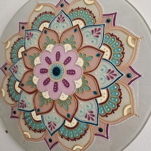 Ganésa virága mandala - otthon & életmód - dekoráció - spiritualitás - mandala - Meska.hu