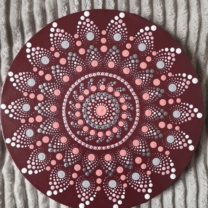 Csendes erő mandala, Otthon & Életmód, Dekoráció, Spiritualitás, Mandala, Festészet, MESKA