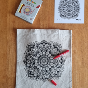 Harmónia Mandala V001 - 24MABCA_0002 - táska & tok - bevásárlás & shopper táska - shopper, textiltáska, szatyor - Meska.hu
