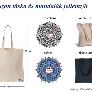 Pipacsos Anyaság mandala - táska & tok - kézitáska & válltáska - válltáska - Meska.hu