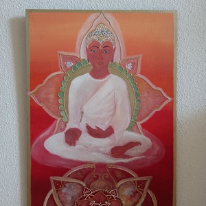 Meditáló Buddha  - Meska.hu