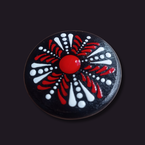 Mandala mintás hűtőmágnes  - otthon & életmód - dekoráció - spiritualitás - mandala - Meska.hu