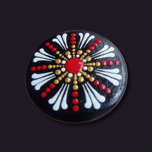 Mandala mintás hűtőmágnes  - otthon & életmód - dekoráció - spiritualitás - mandala - Meska.hu