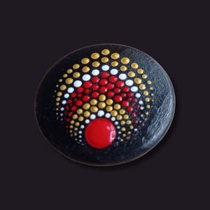 Mandala mintás hűtőmágnes  - otthon & életmód - dekoráció - spiritualitás - mandala - Meska.hu