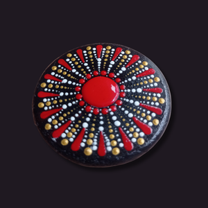 Mandala mintás hűtőmágnes  - otthon & életmód - dekoráció - spiritualitás - mandala - Meska.hu